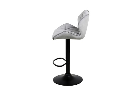 Стул барный Кристалл светло-серый